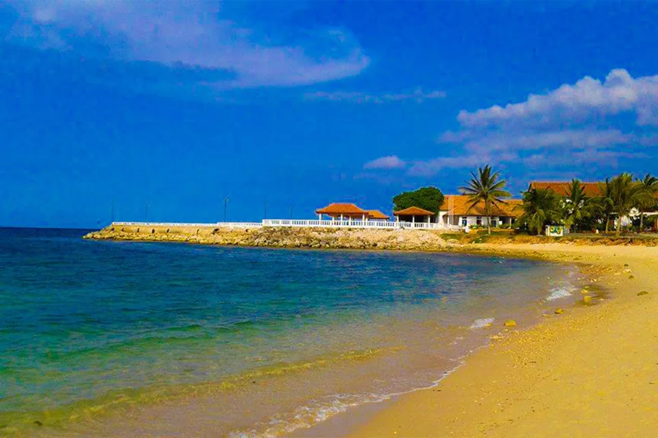 Kankesanthurai coastline in Northern Sri Lanka